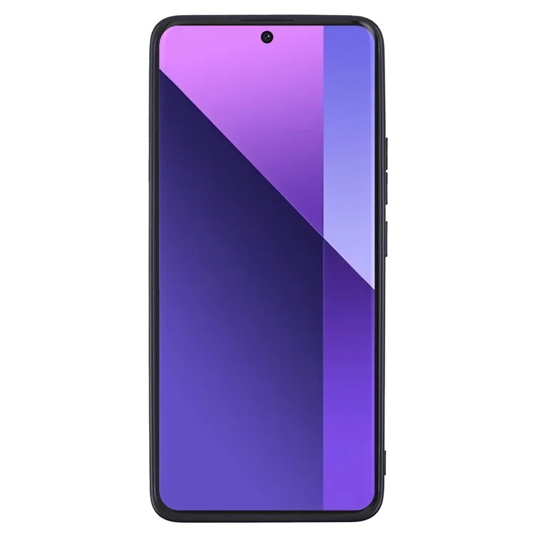 Для Xiaomi Redmi Note 13 Pro+ 5G Chace Cash Case Rombus Card Card Bag с Блокировкой RFID -стрит - Черный