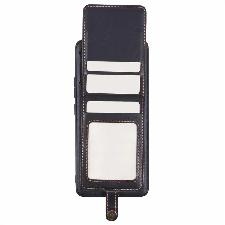For Xiaomi Redmi Note 13 Pro+ 5G Phone Case with Galaxy Card Bag Kickstand RFID Blocking - A