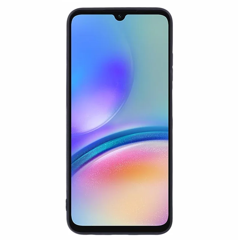 Для Samsung Galaxy A05s 4G Chace Case Case Case Rombus Card Mag с Блокировкой RFID - Черный