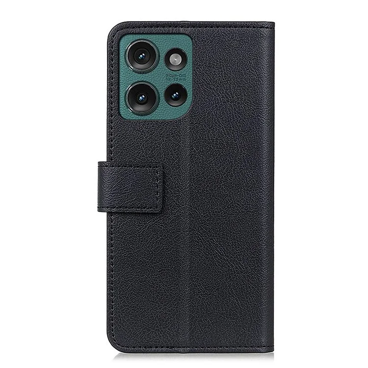 Per Motorola Edge 50 5g Case PU Wallet Coperchio Del Portafoglio - Nero