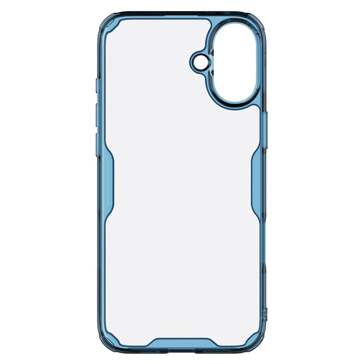 NILLKIN Pro Series for iPhone 16 Plus Case TPU+PC Ultra Clear Phone Case - Blue