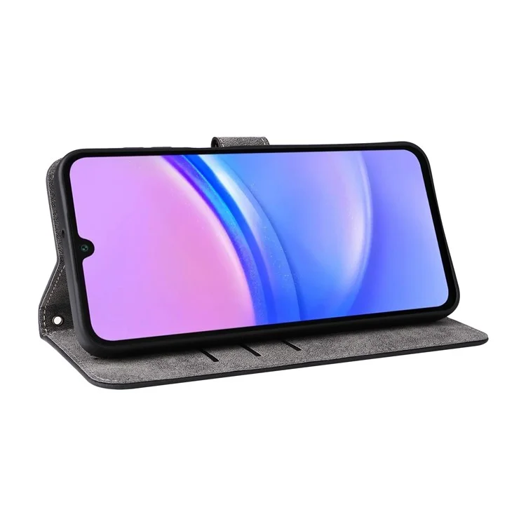 Für Samsung Galaxy A16 5G / A16 4G Wallet Case RFID Blocking PU Leder Cover Stand View - Schwarz