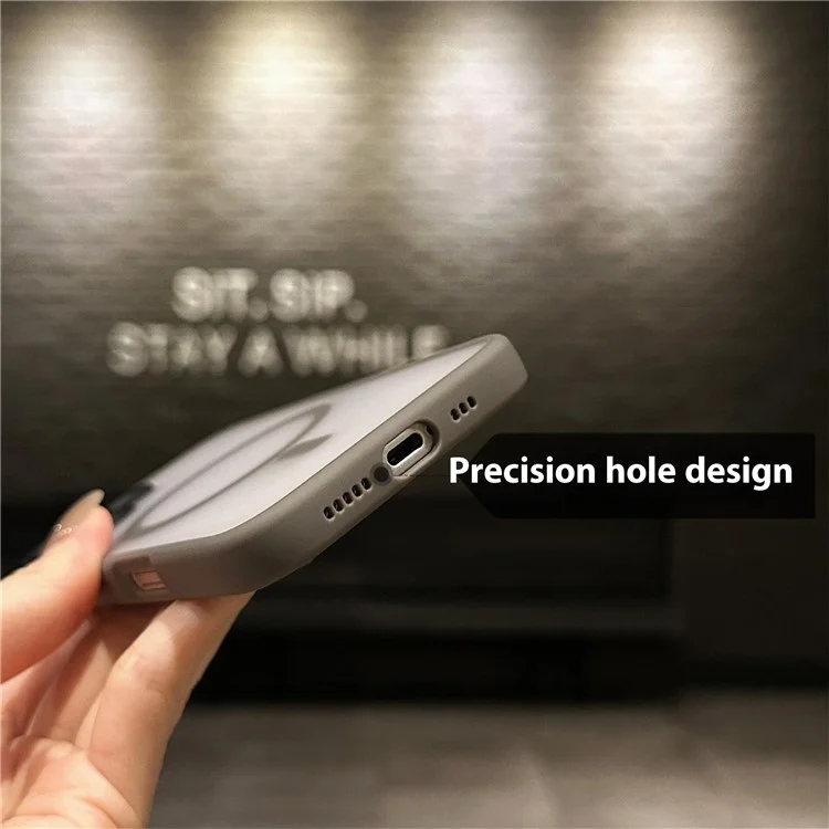 Capa Compatível com iPhone 16 Plus Case com MagSafe Acrílico + TPU Translúcido Acabamento Fosco - Rosa