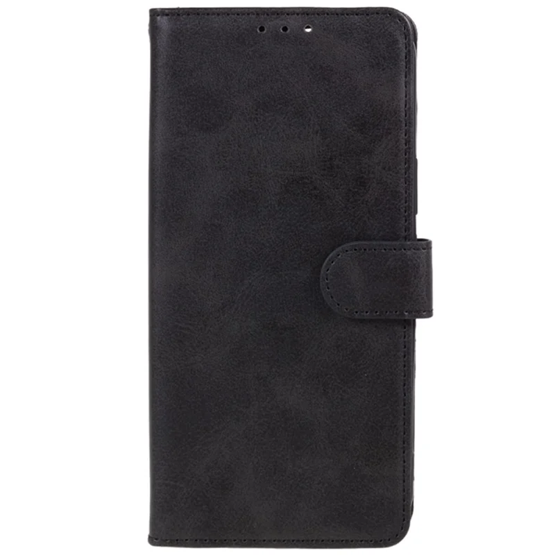 Pour Xiaomi Redmi 14C 4G Case PU Puture Putherpelle Couverture de Téléphone de Téléphone de Phonfe - Noir