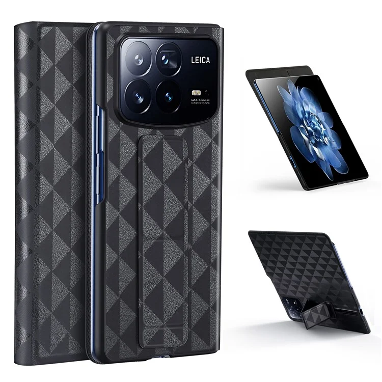 Dux Ducis Fitt Series Pour Xiaomi Mix Fold 4 5G Courture de Téléphone Cass - Noir