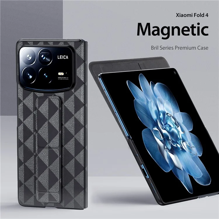 Dux Ducis Fitt Series Pour Xiaomi Mix Fold 4 5G Courture de Téléphone Cass - Noir