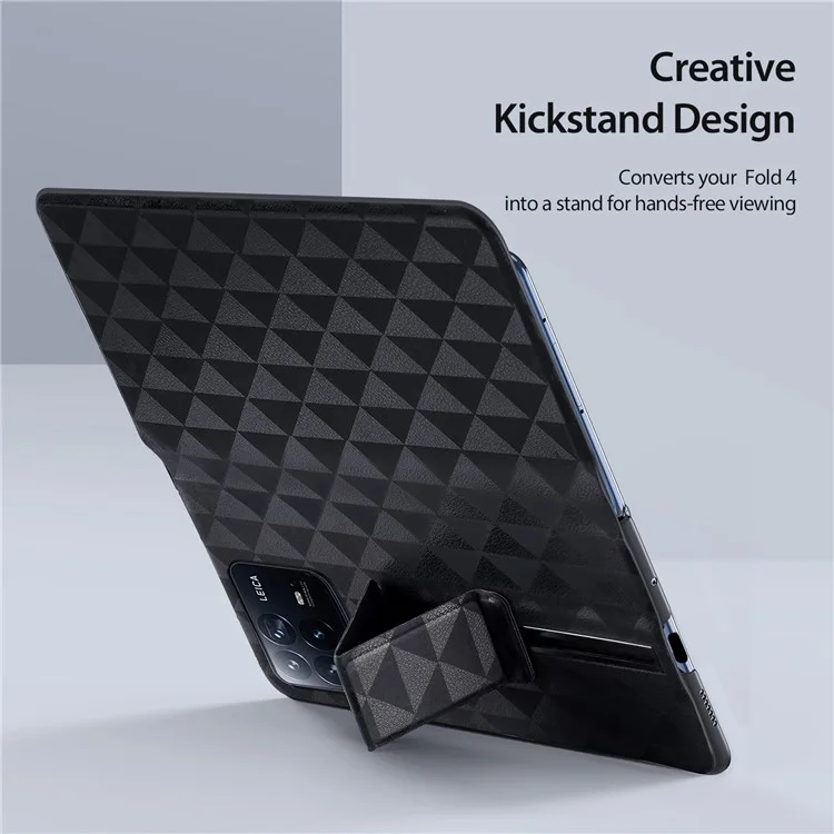 Dux Ducis Fitt Series Pour Xiaomi Mix Fold 4 5G Courture de Téléphone Cass - Noir