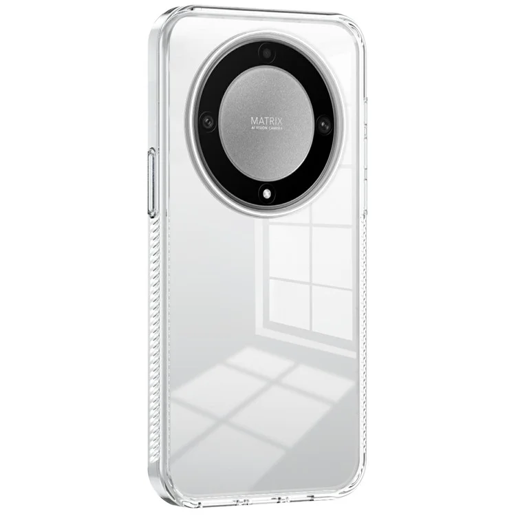 Für Ehren X9a 5G Clear Phone Case TPU PC Anti-schlupf-drop-proof-rückzugabdeckung - Transparent
