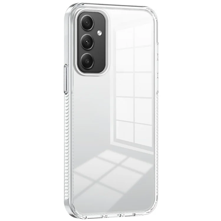Per Samsung Galaxy A35 5G Clear Case Clear TPU PC Anti-slip Drop-a Prova di Cover - Trasparente