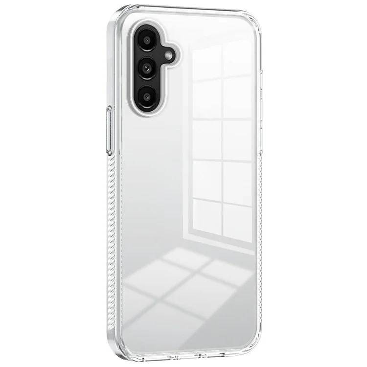 Pour Samsung Galaxy A14 4G / 5G Clear Phone Case TPU PC PC Anti-slip Track Back Court - Transparent