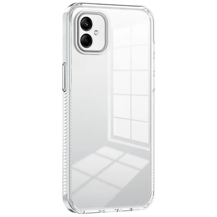 Per Samsung Galaxy A05 4G Clear Case Clear TPU PC Anti-slip Drop-a Prova di Cover - Trasparente