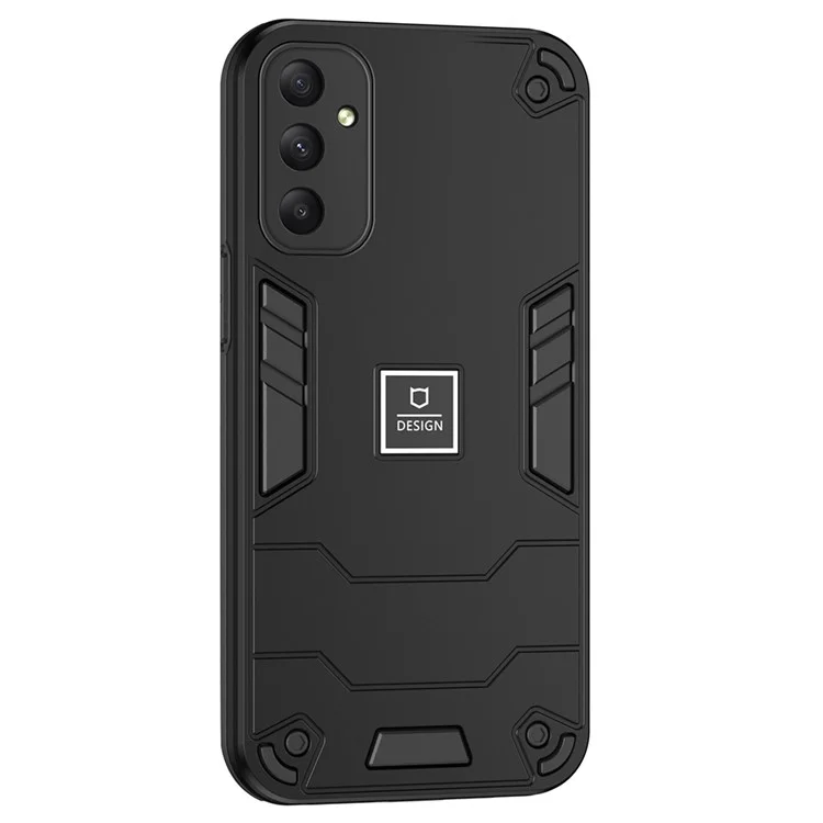 Для Samsung Galaxy A35 5G Case PC+TPU Защитный Телефон Защитный Телефон - Черный