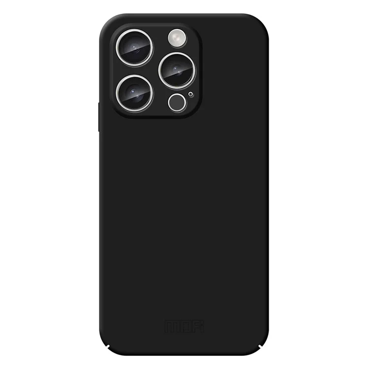 MOFI JK Qin Series Pour Iphone 16 Pro Max Case Tpu + Acrylique Téléphone Couverture Skin Touch Fent - Noir