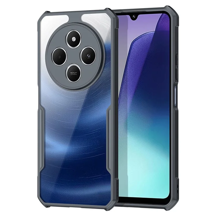 Bulk Purchasing XUNDD For Xiaomi Poco C75 4G / Redmi 14R 5G / 14C 4G Case TPU Edge Transparent Acrylic Phone Cover