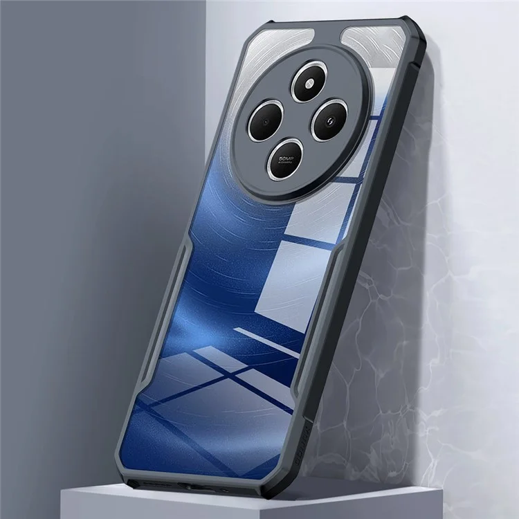 Bulk Purchasing XUNDD For Xiaomi Poco C75 4G / Redmi 14R 5G / 14C 4G Case TPU Edge Transparent Acrylic Phone Cover
