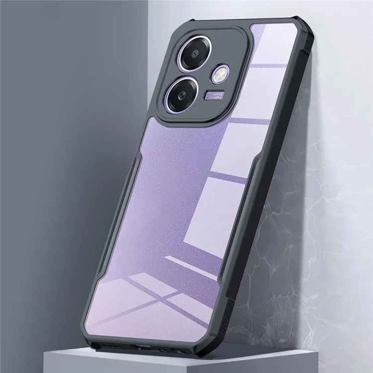 XUNDD For Oppo A3x 4G Case Dropproof TPU + Acrylic Clear Back Phone Cover