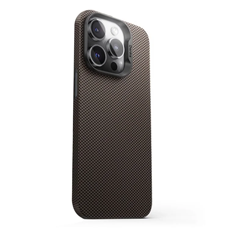 BENKS Per iPhone 16 Pro Max Cover Case Kevlar Aramid Fiber Magnetica Custodia Compatibile con MagSafe - Oro