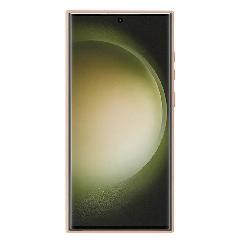 KALEBOL KLB-TPU003 For Samsung Galaxy S23 Ultra Case Anti-Scratch Solid Color TPU Phone Cover - Pink