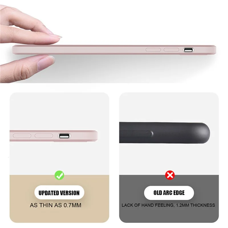 KALEBOL KLB-TPU003 For Samsung Galaxy S23 Ultra Case Anti-Scratch Solid Color TPU Phone Cover - Pink