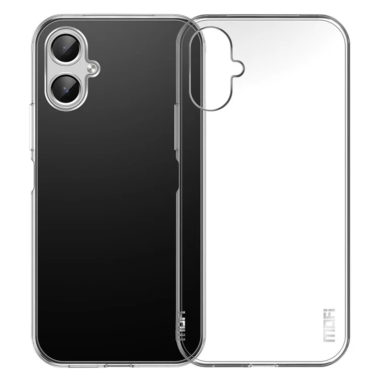 MOFI Para Capa Galaxy A06 da Samsung Anti-Arranhões Capa Suave de TPU Transparente