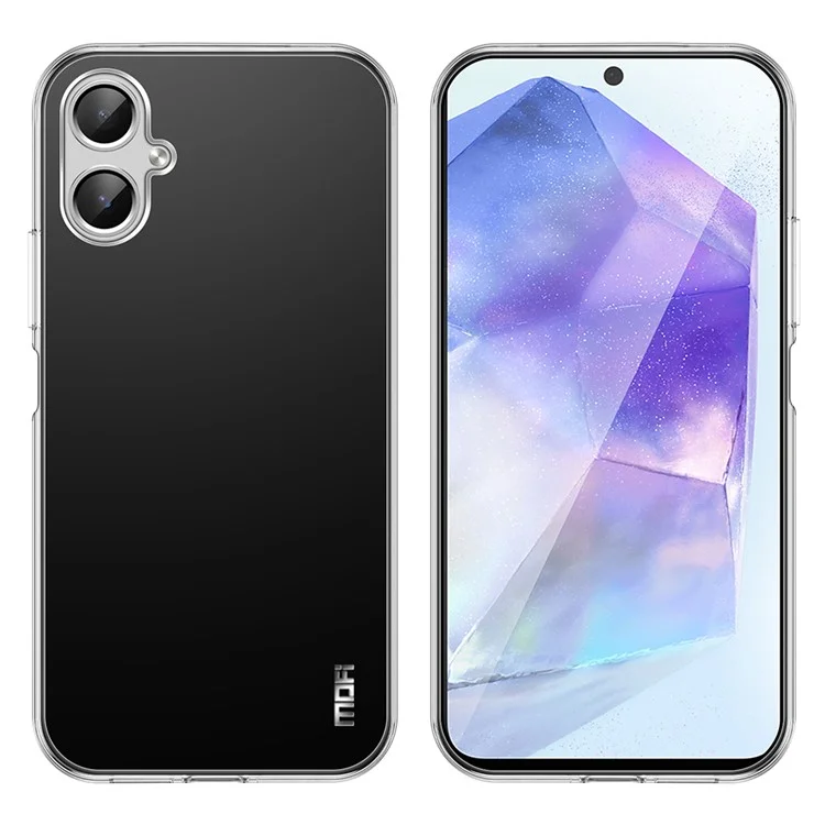 MOFI Para Capa Galaxy A06 da Samsung Anti-Arranhões Capa Suave de TPU Transparente