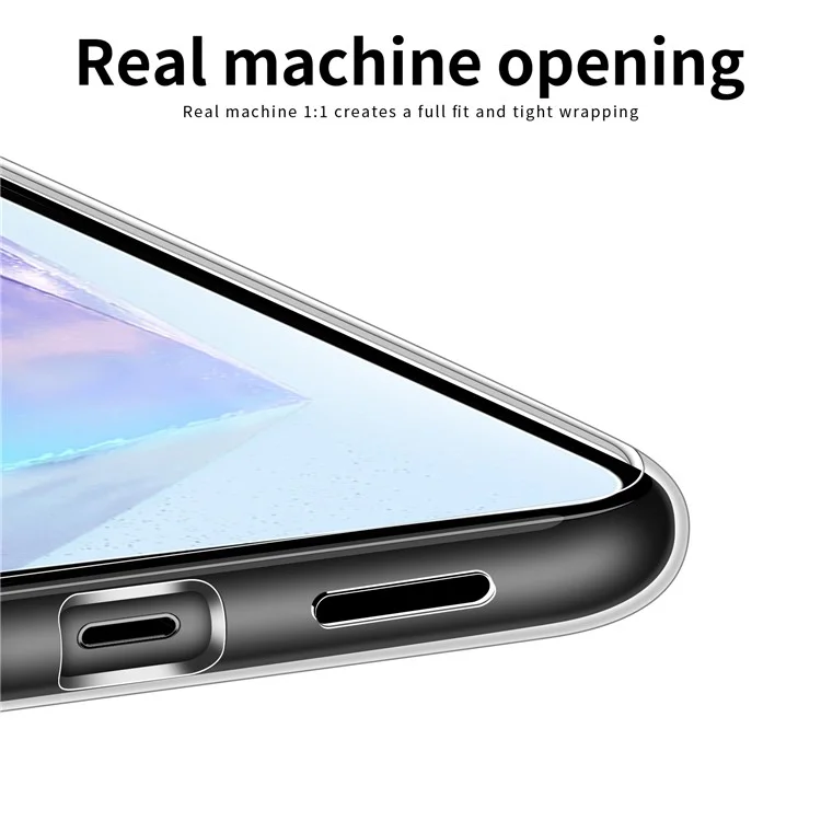 MOFI Para Capa Galaxy A06 da Samsung Anti-Arranhões Capa Suave de TPU Transparente