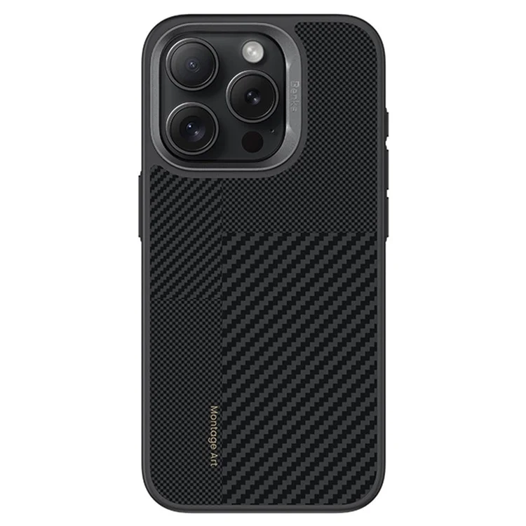 BENKS per iPhone 16 Pro Max Custodia Magnetica in Fibra di Kevlar Aramidica+Custodia Telefonica TPU