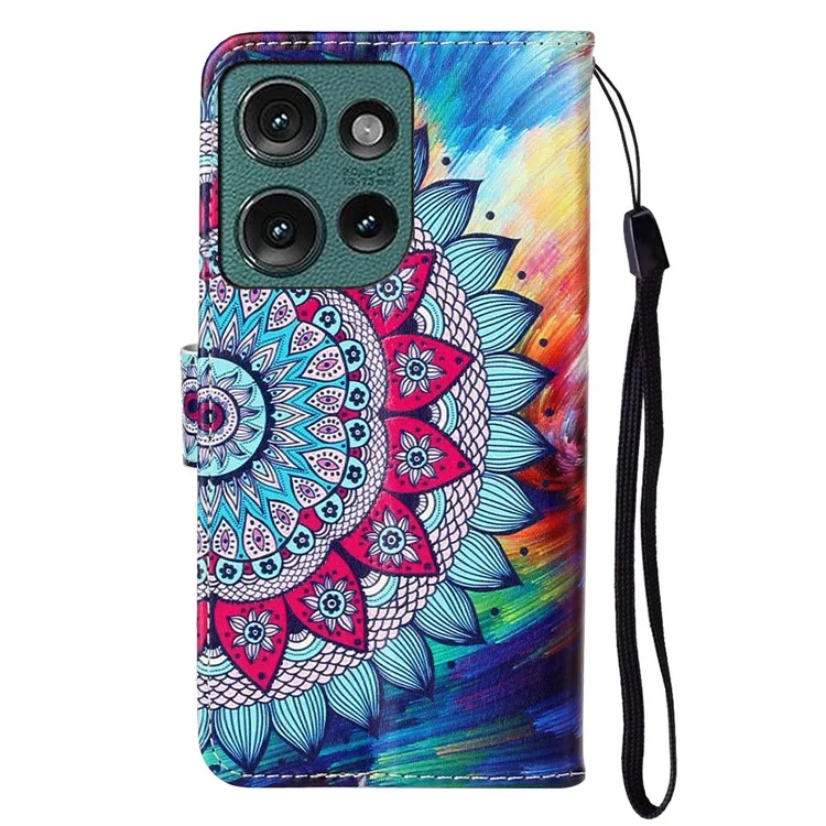 Для Motorola Edge 50 5G Case Patter - Цветок Мандалы