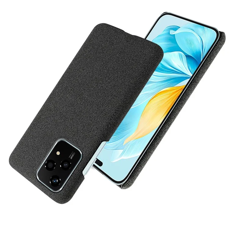 Per Onore 200 Cover Del Telefono Per PC Anti-scratch di Texture di Tessuto Lite - Nero