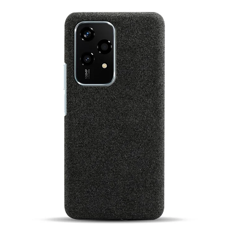 Per Onore 200 Cover Del Telefono Per PC Anti-scratch di Texture di Tessuto Lite - Nero