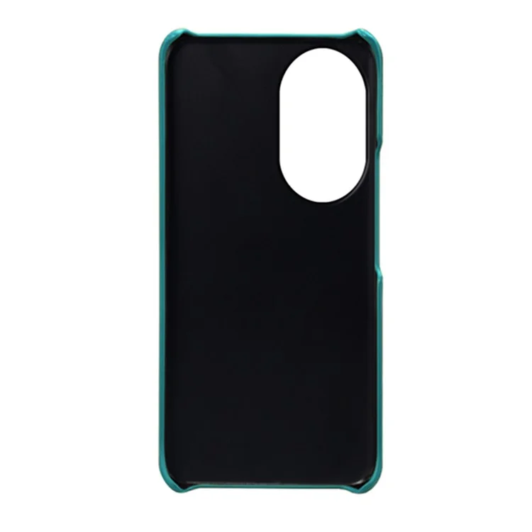For Honor 200 Pro 5G Case Dual Card Slots PU Leather + Hard PC Phone Cover - Green
