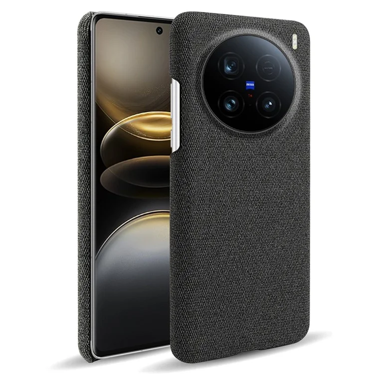Pour Vivo X100 Ultra 5G Texture de Boîtier de Boîtier Texture Anti-Scratch Protective PC Cover Téléphone - Noir