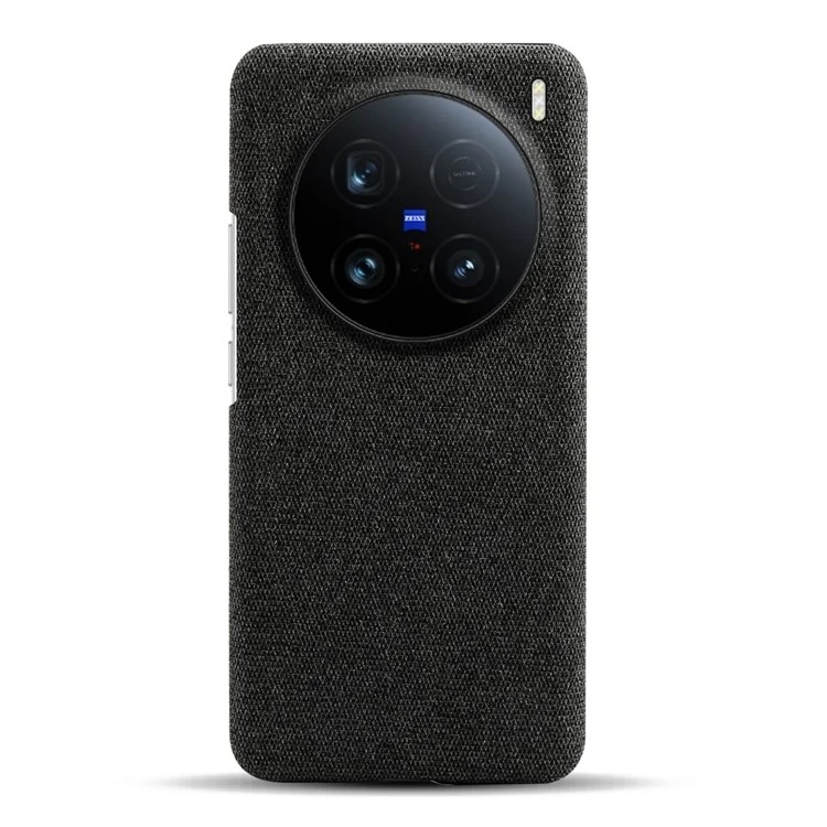 Pour Vivo X100 Ultra 5G Texture de Boîtier de Boîtier Texture Anti-Scratch Protective PC Cover Téléphone - Noir