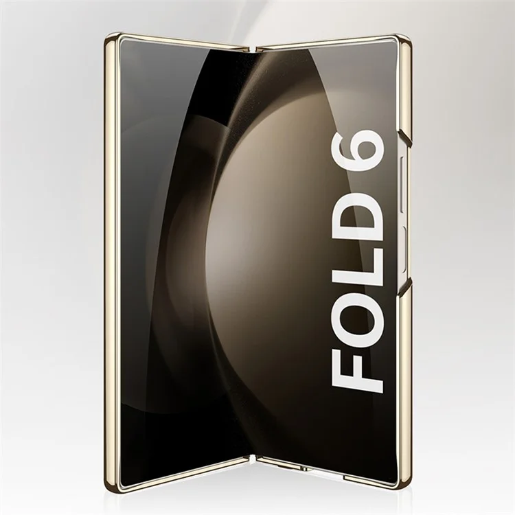 GKK Для Samsung Galaxy Z Fold6 5G Case Case Elecloplating Marble Patter - Стиль а
