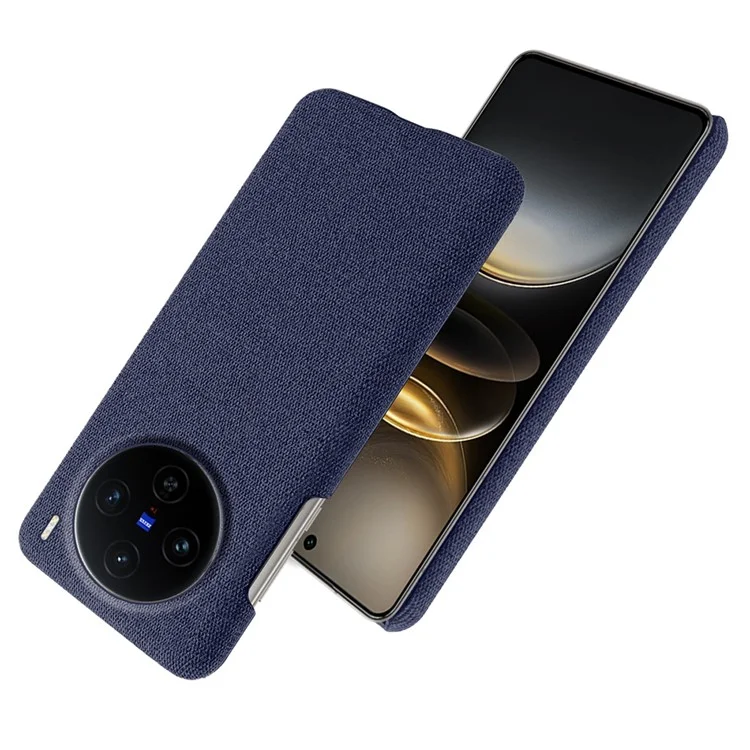 Für Vivo X100s 5G Case Tuchstextur Anti-kratzer-schutzpc-telefonabdeckung - Blau