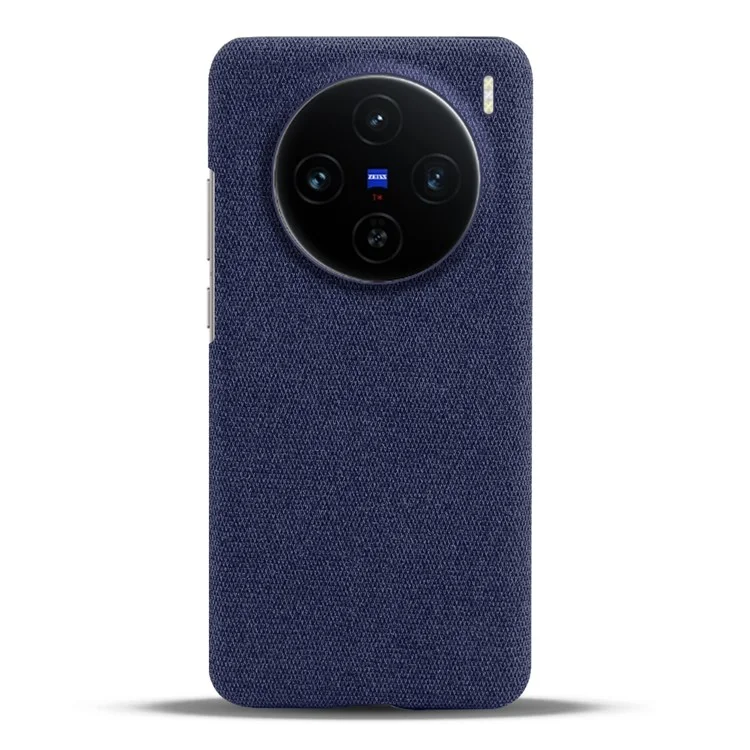 Für Vivo X100s 5G Case Tuchstextur Anti-kratzer-schutzpc-telefonabdeckung - Blau