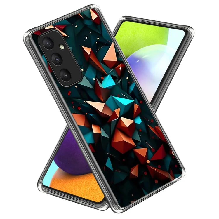 Для Samsung Galaxy A35 5G Case Shock-Absorbent Pattern Printed Printed Phone Cover - Стиль а