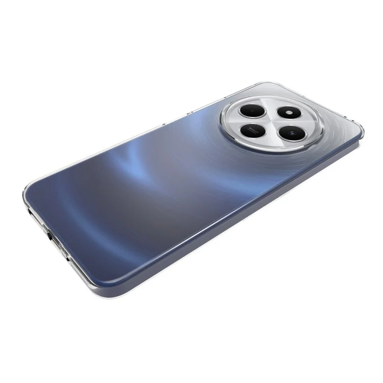 Pour Xiaomi Poco C75 4G / Redmi 14R 5G / 14C 4G Étui de téléphone transparent résistant à l'eau Étui de protection en TPU