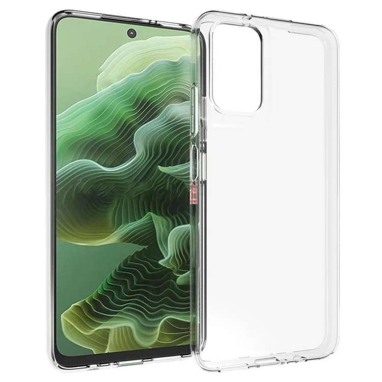 Compra Masiva Para Motorola Moto G35 5G Case de Teléfono Transparente TPU Resistente a la Marca
