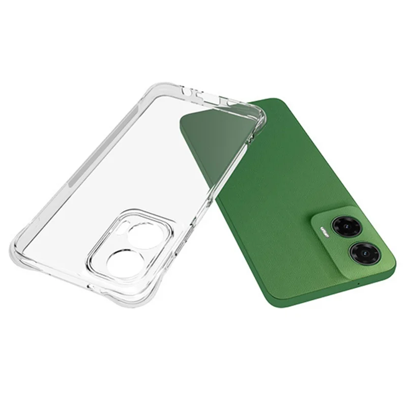 For Motorola Moto G35 5G TPU Phone Case Non-Slip Transparent Mobile Phone Cover