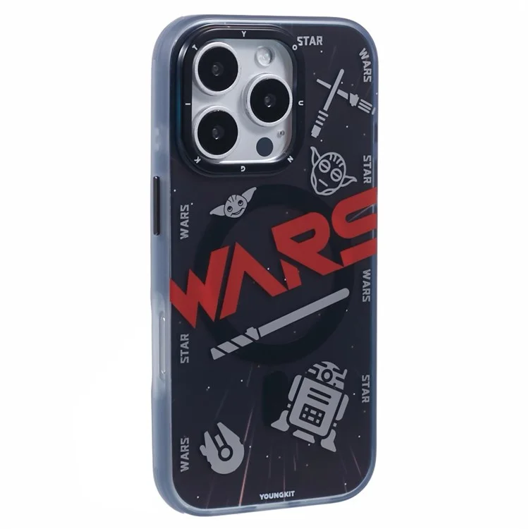 Serie Interstellar Youngkit Per Iphone 16 Pro Case Compatibile Con Magsafe IMD TPU Cover - Star Wars