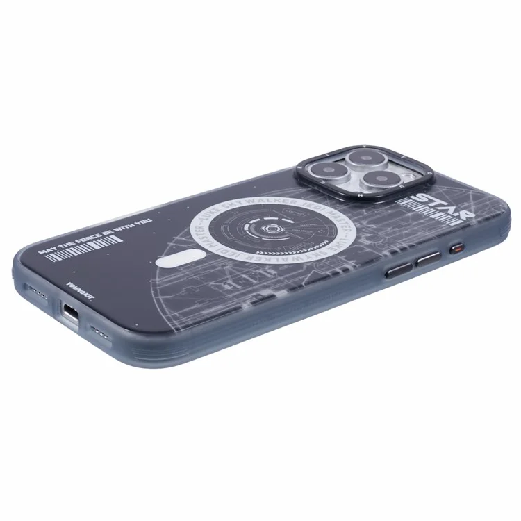 YOUNGKIT Interstellar Series for iPhone 16 Pro Case Compatible with MagSafe IMD TPU Phone Cover - Space Station