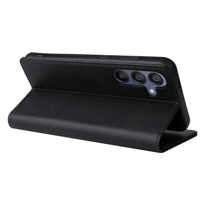 Per Samsung Galaxy A16 5G / A16 4G Case RFID Blocking PU Leather Phone Wallet Cover - Nero