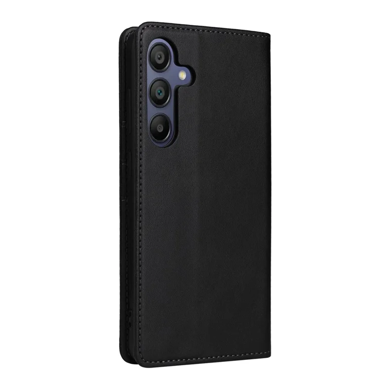 Per Samsung Galaxy A16 5G / A16 4G Case RFID Blocking PU Leather Phone Wallet Cover - Nero