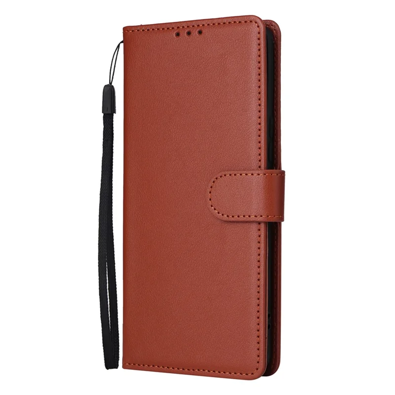 For Oppo Reno12 Pro 5G (Global) Case Wallet Stand View PU Leather Phone Cover - Brown