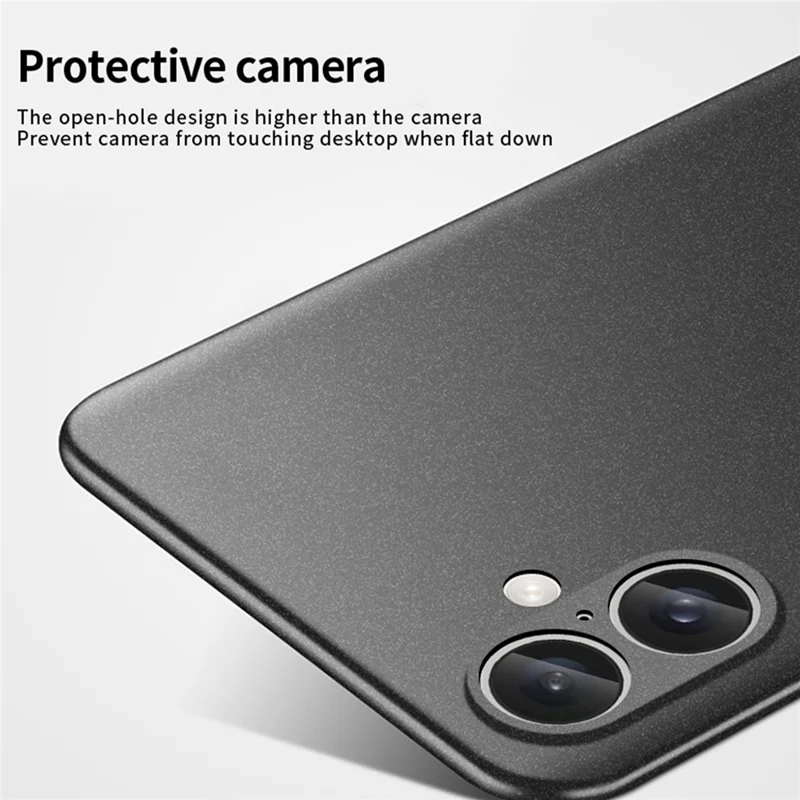 Serie Mafi Shield Matte Per Iphone 16 Case PC Cover Slim Fit - Nero