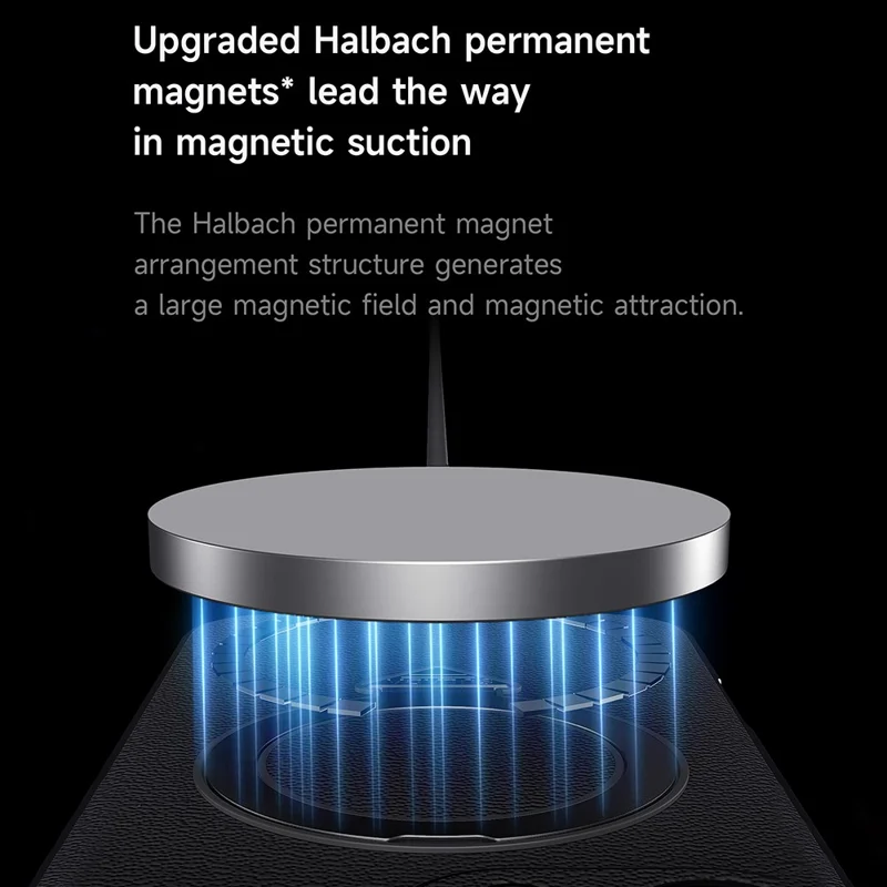 For iPhone 16 Pro Max Case Compatible with MagSafe Genuine Cow Leather+PC Kickstand Phone Cover - Green