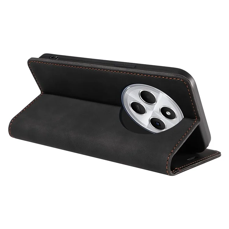 BETOPNICE 003 Para Xiaomi Redmi 14C 4G Casa Casa Capa de Capelo de Capelo Com Stand - Preto