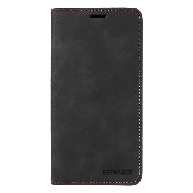 BETOPNICE 003 Para Xiaomi Redmi 14C 4G Casa Casa Capa de Capelo de Capelo Com Stand - Preto