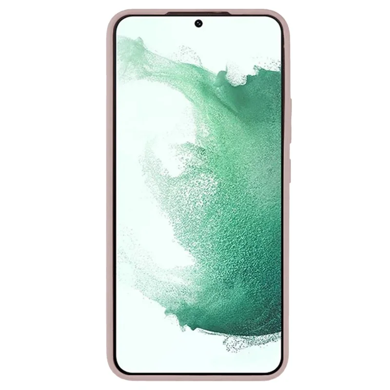 Kalebol Klb-ytgj002 Для Samsung Galaxy S22+ 5G Case Solid Color Жидкий Силиконовый+ Крышка Телефона пк - Розовый